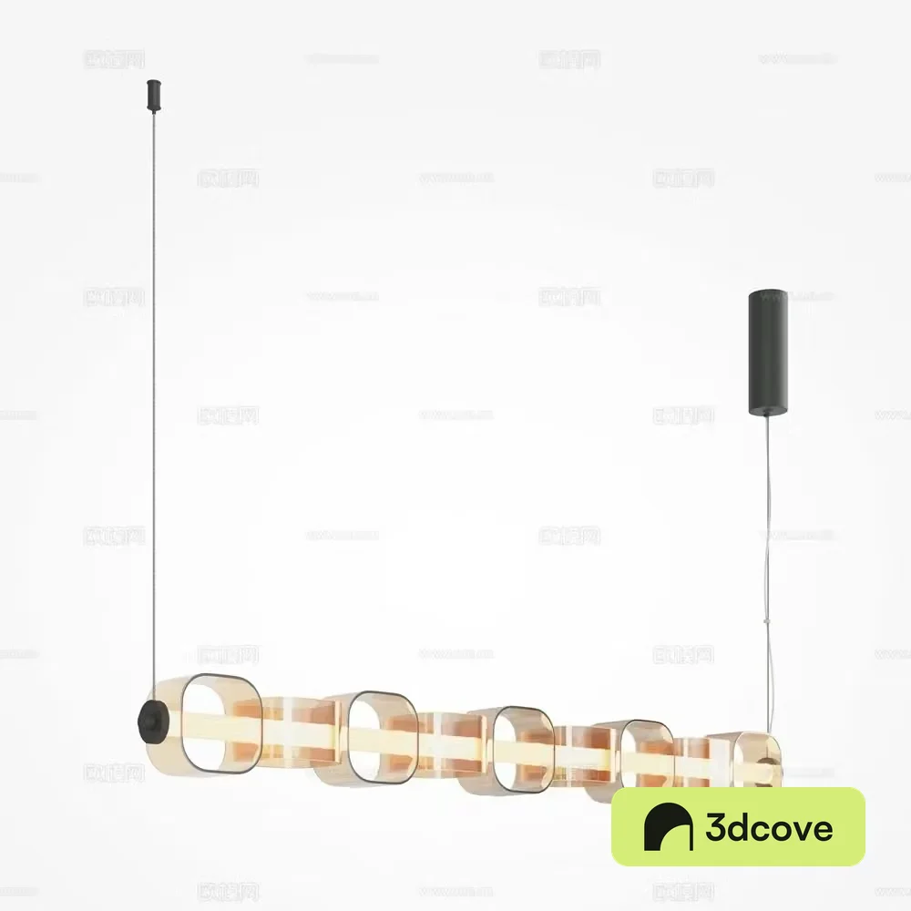 Modern creative restaurant chandeliers