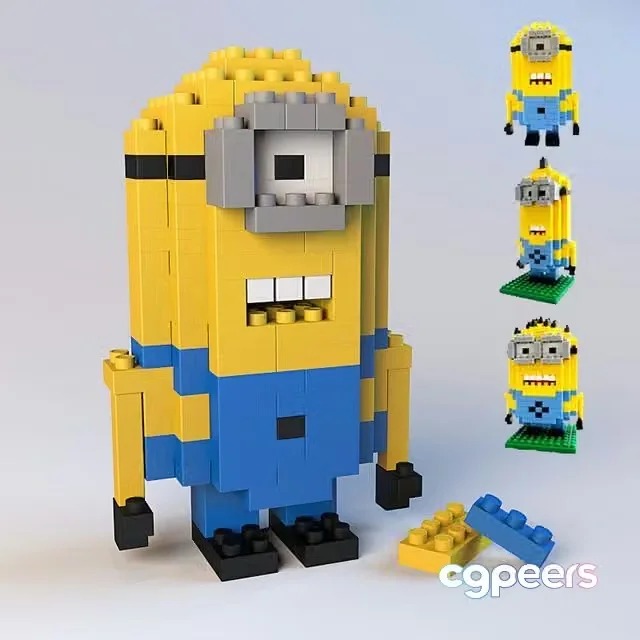 3ds Max Free – Minions. Despicable Me