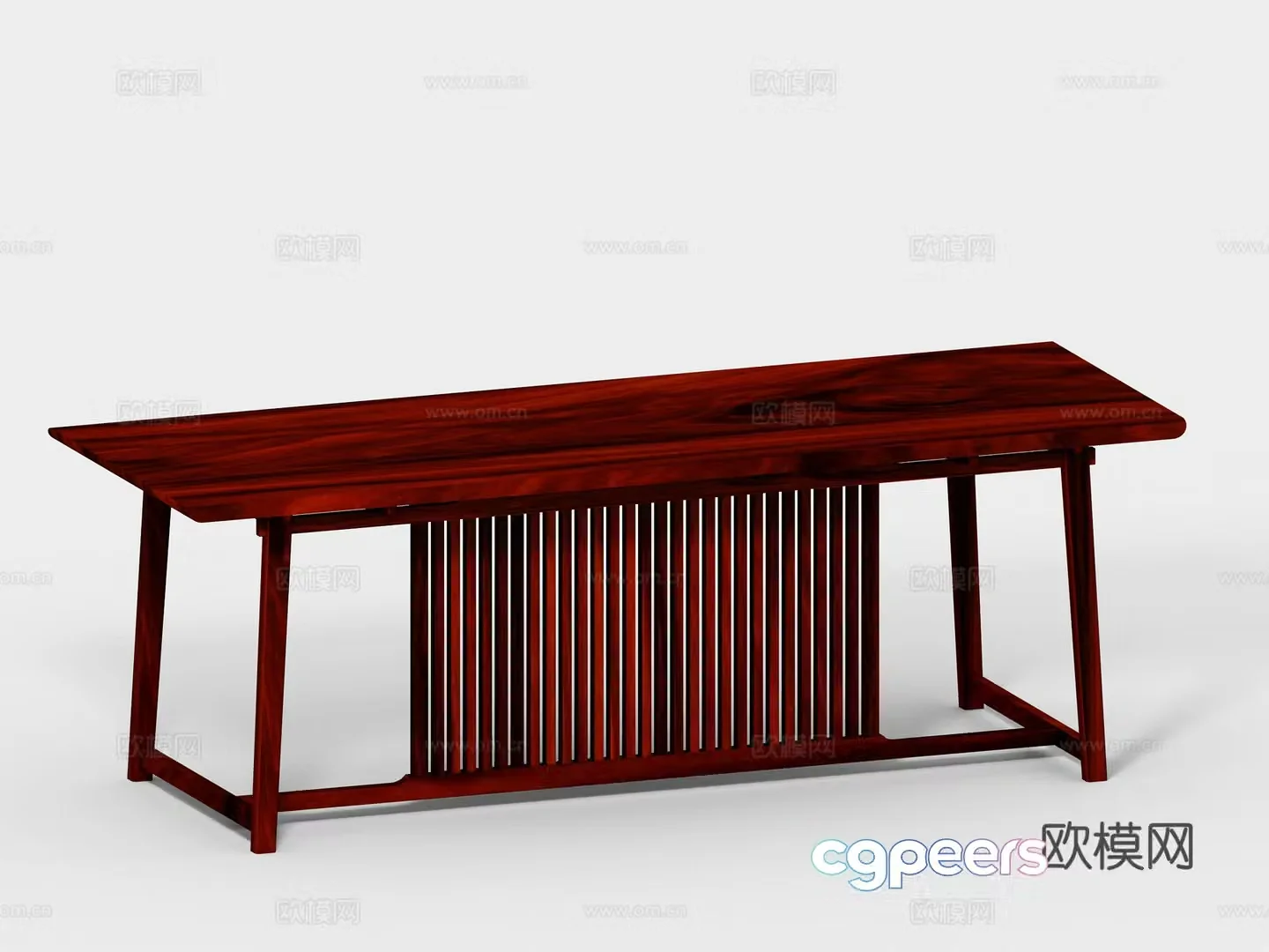 Chinese desk 3D model