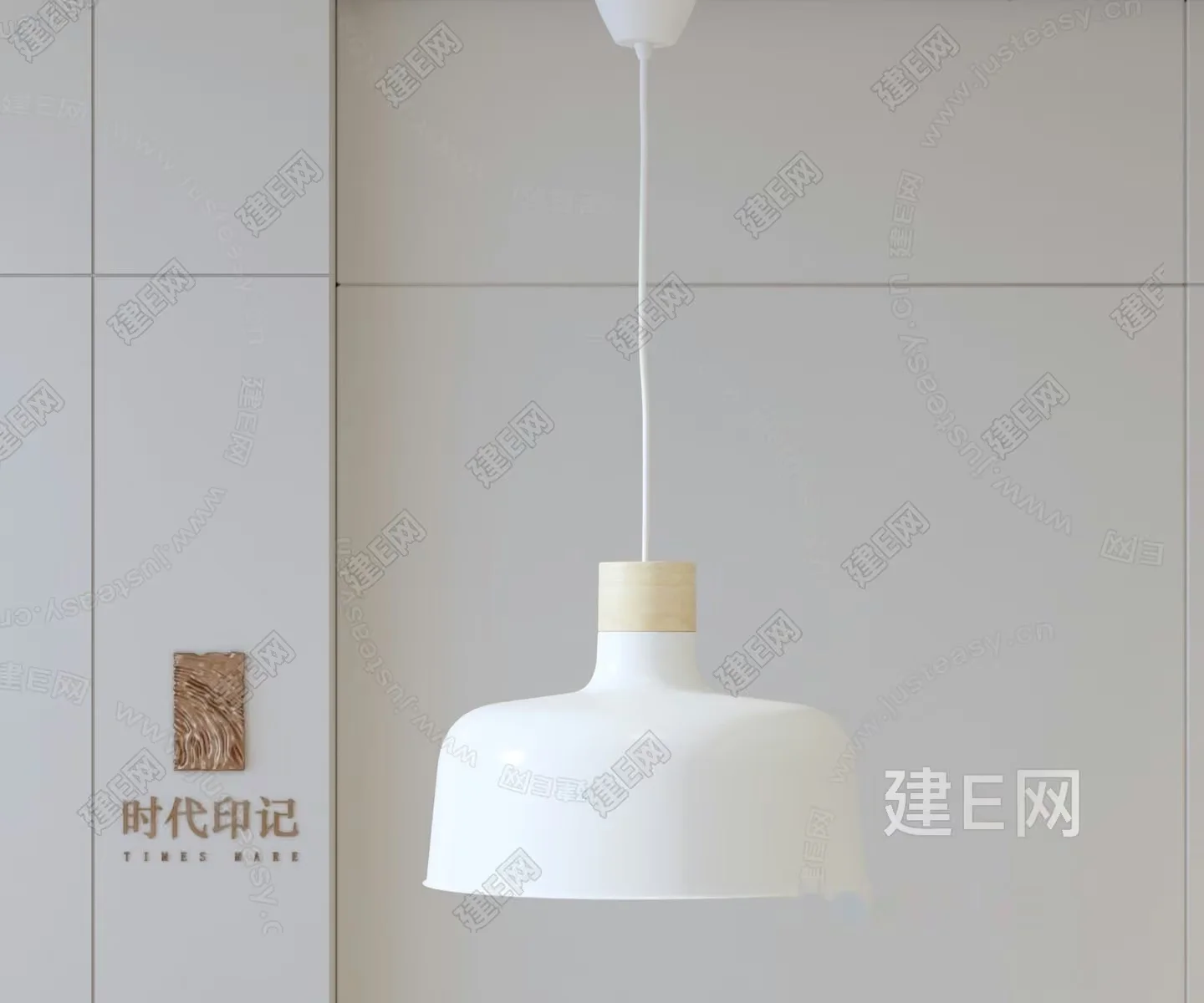 Gold Light Fixture 3D Model – 2235 – VRAY Render