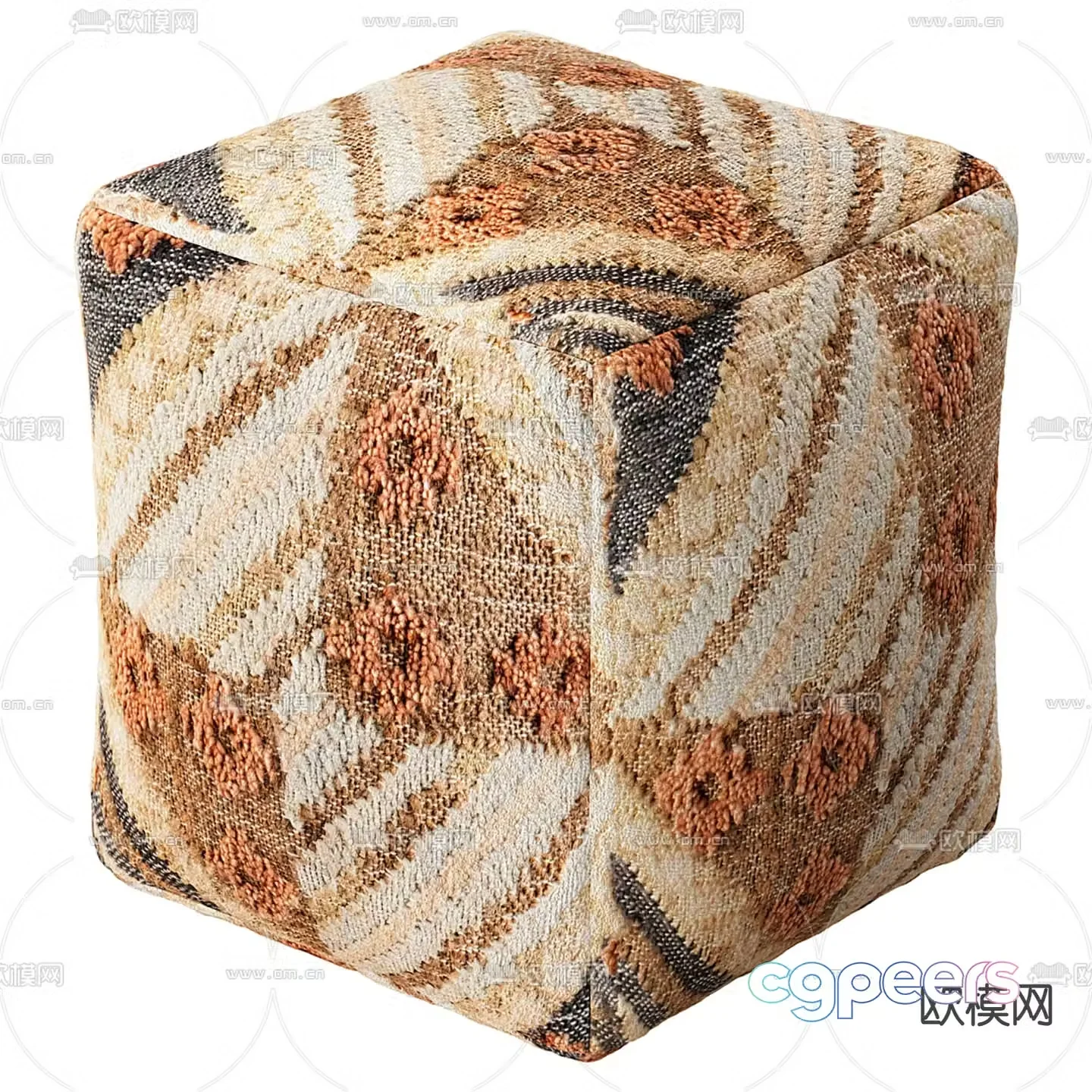 Stool sofa stool 3d model