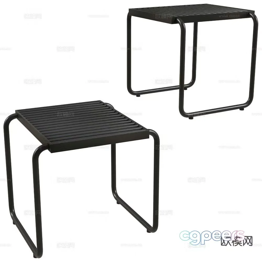 MmcitÃ© stool leisure stool 3d model