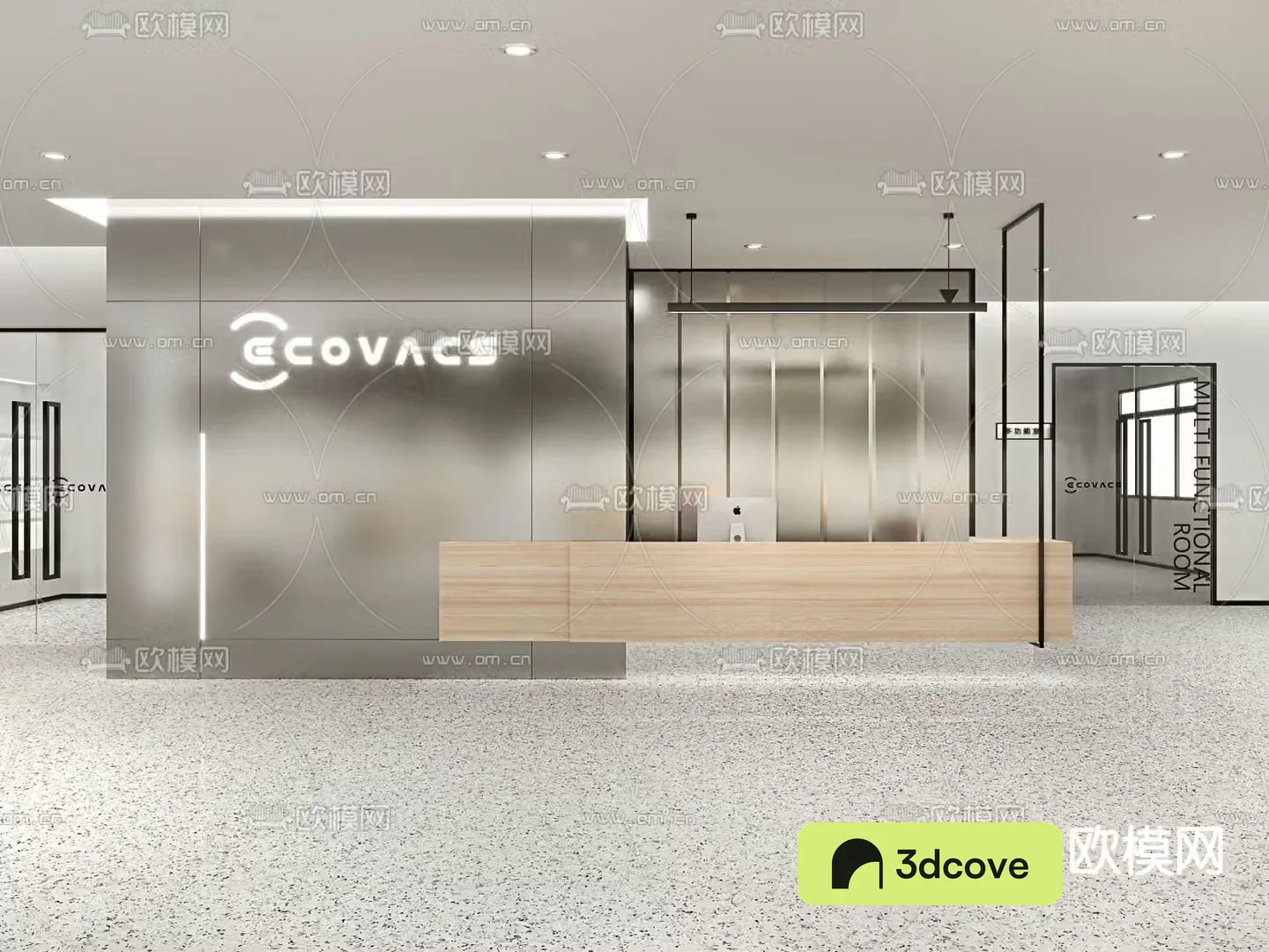 Information desk company front desk reception desk