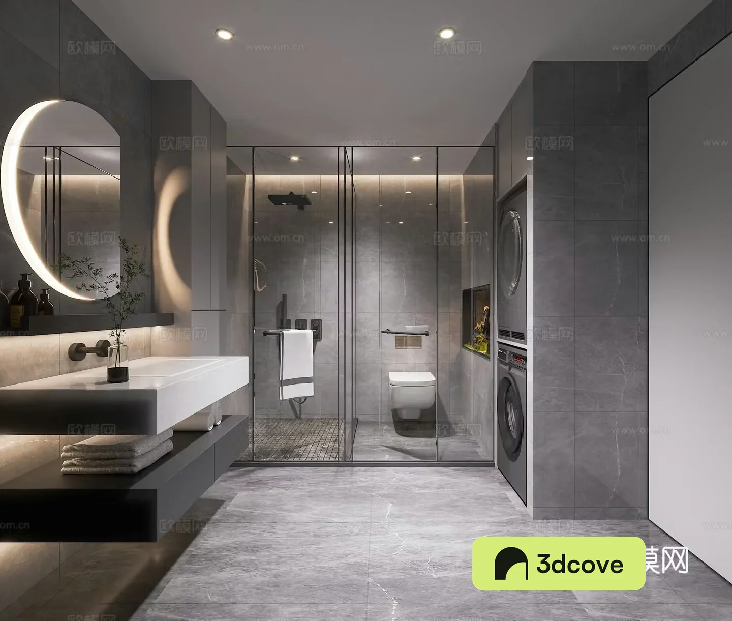 Modern bathroom