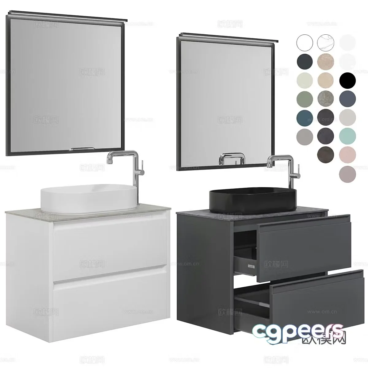 3D model of bathroom
