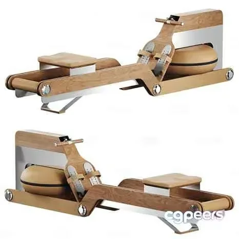 Wooden Exercise Machine 3D Model – 10450 – CORONA Render
