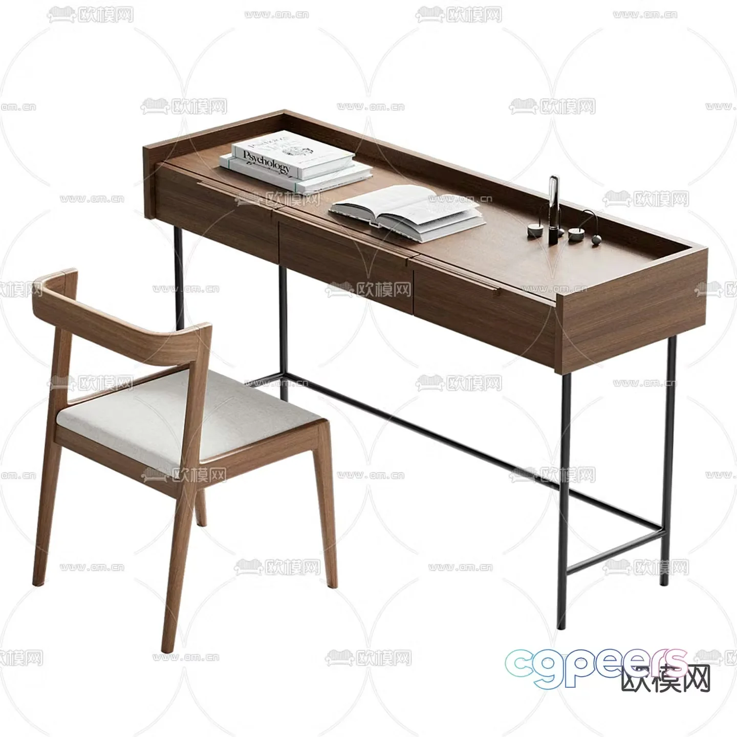 desk chair 3d model