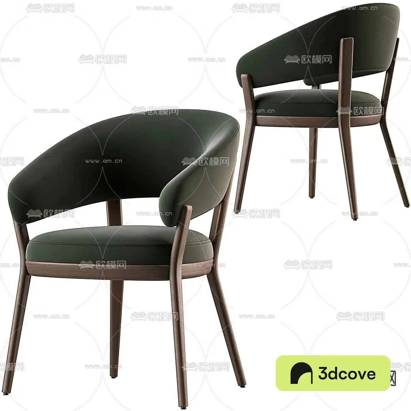 Pertica modern fabric lounge chair