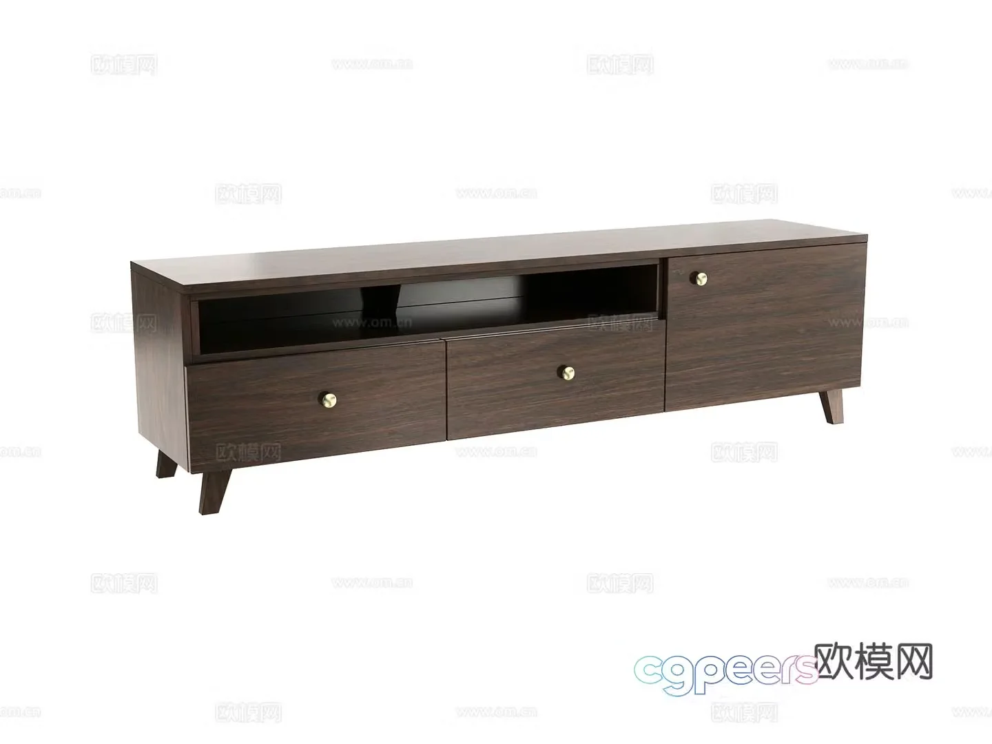 TV cabinet 3d model