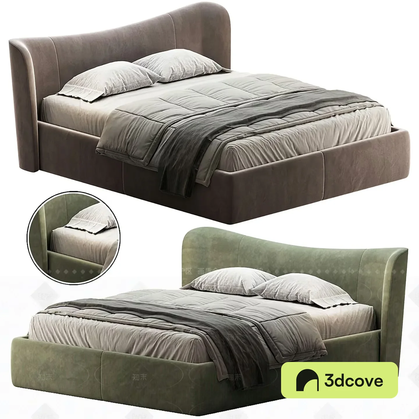 A Gray Bed