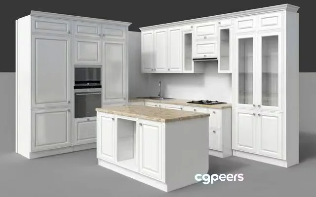 3ds Max Free – Giulia novars, furniture, kitchen