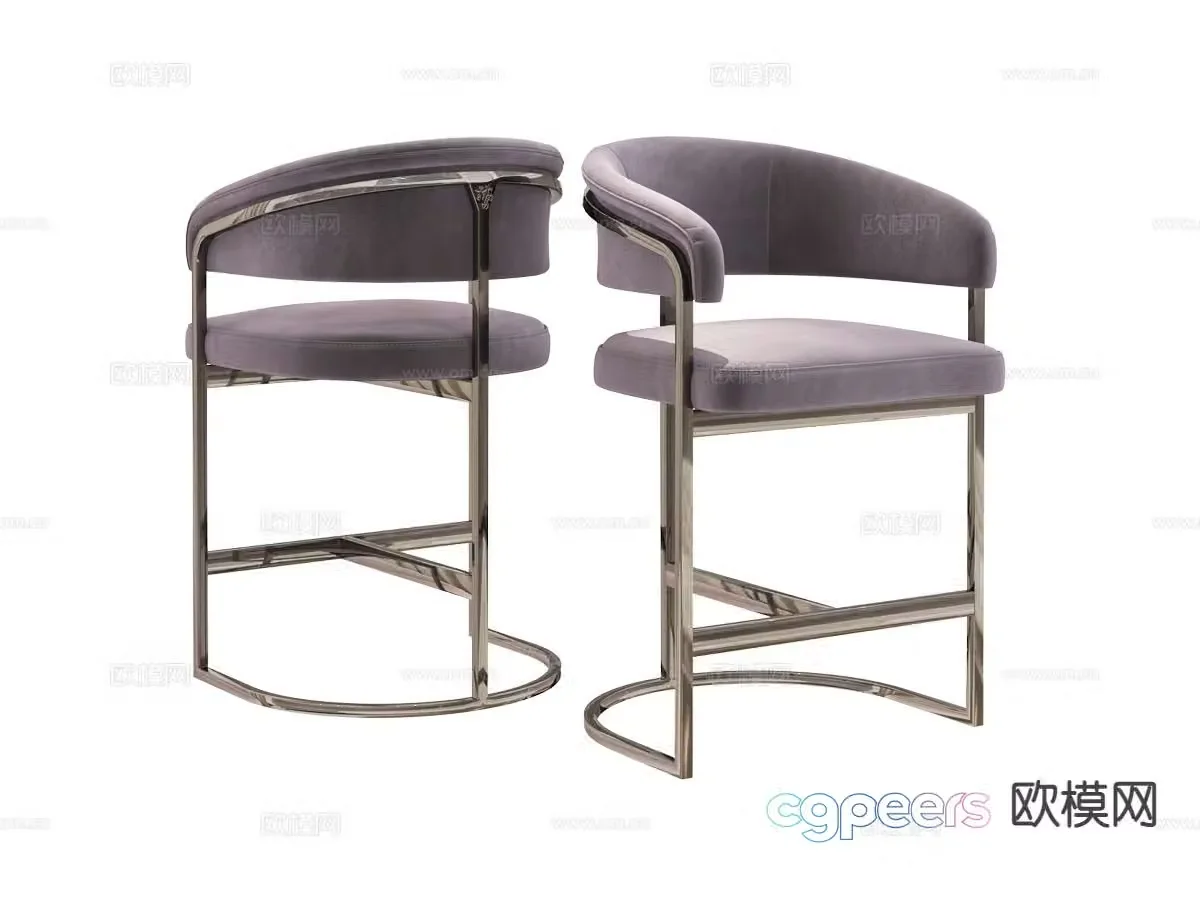 visionnaire bar chair bar stool bar stool 3d model