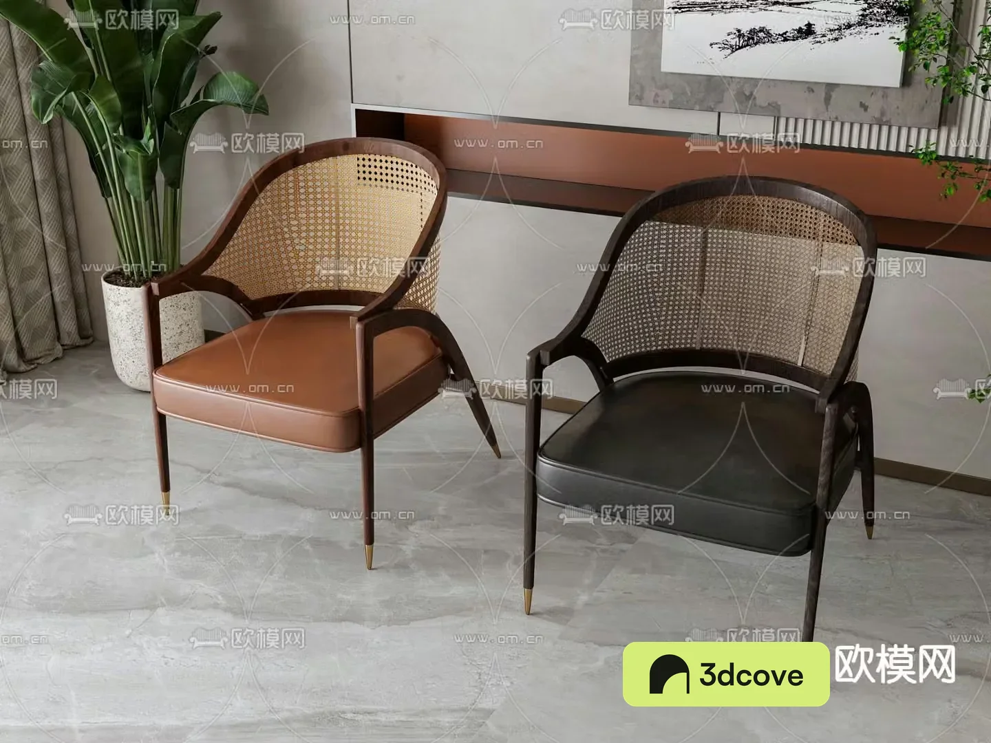 New Chinese style chair dining chair