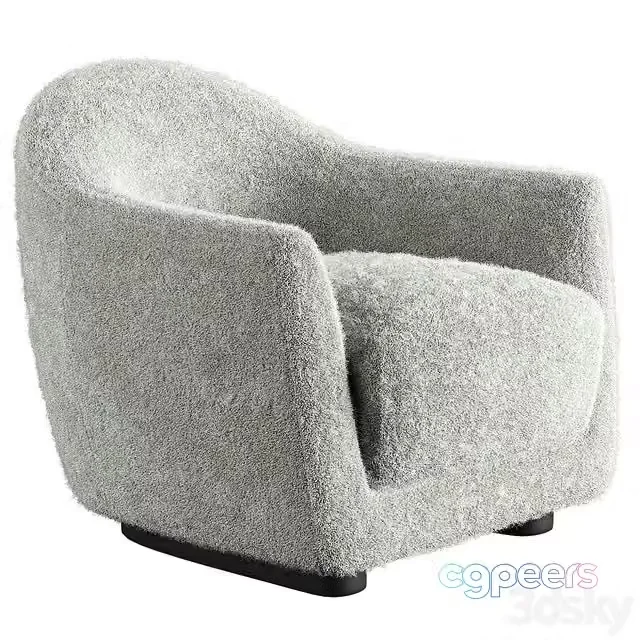 3ds Max Free – Djo armchair