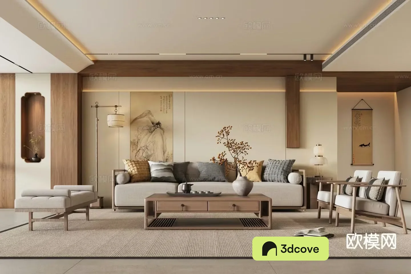 New Chinese living room
