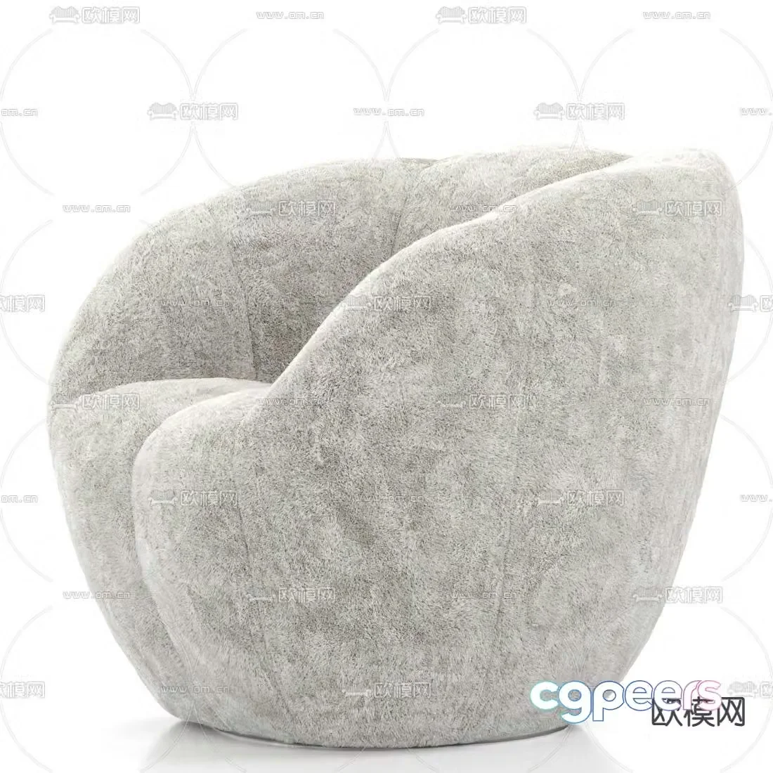 Roche Bobois beanbag 3d model