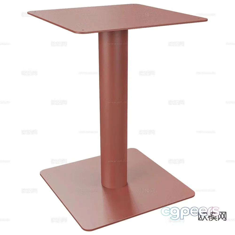 Delo side table and corner table 3d model