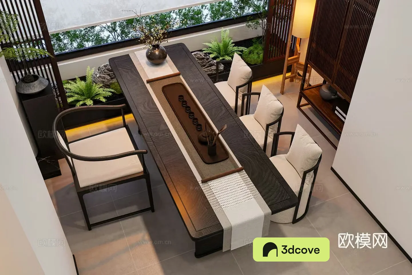 Modern style teahouse private room