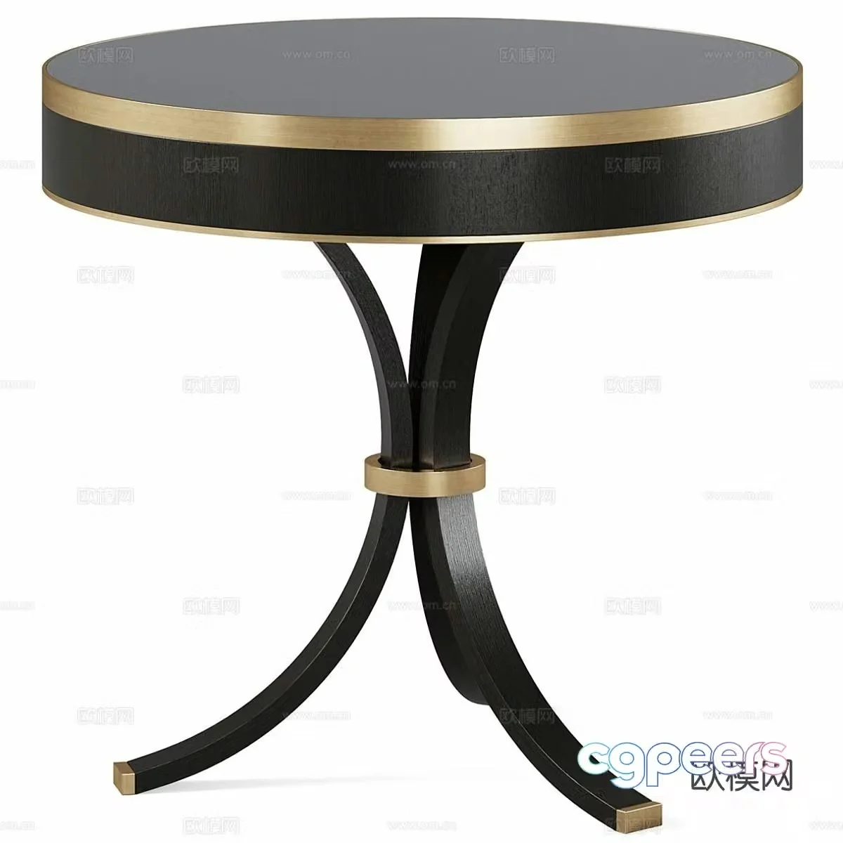 Frato side table round table 3d model