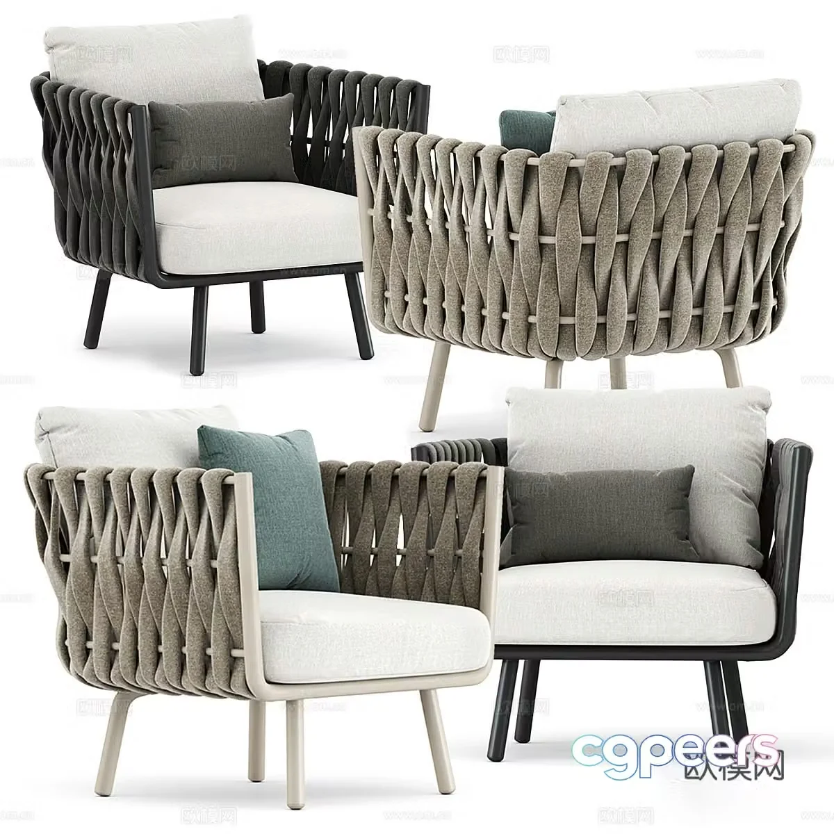 Leisure chair 3d model