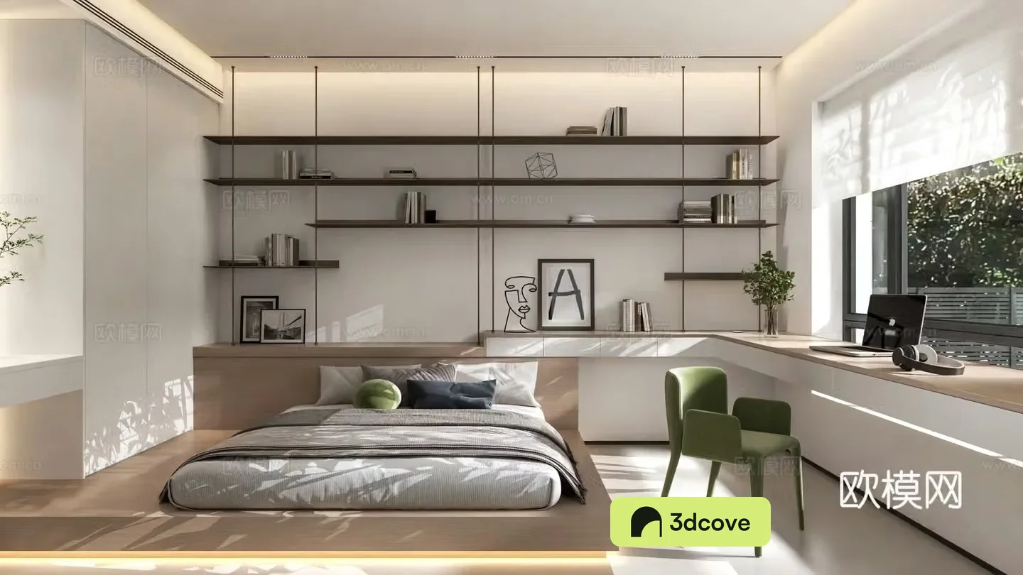 Minimalist bedroom