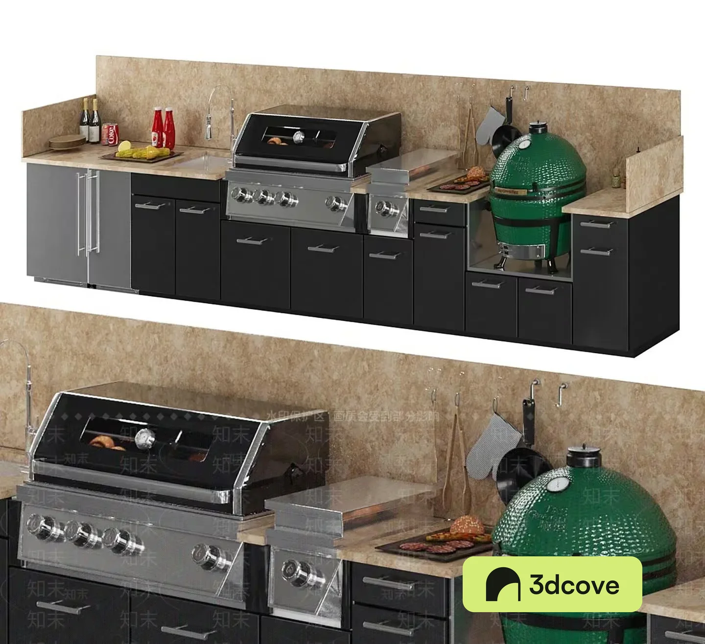 Outdoor Kitchen Setup