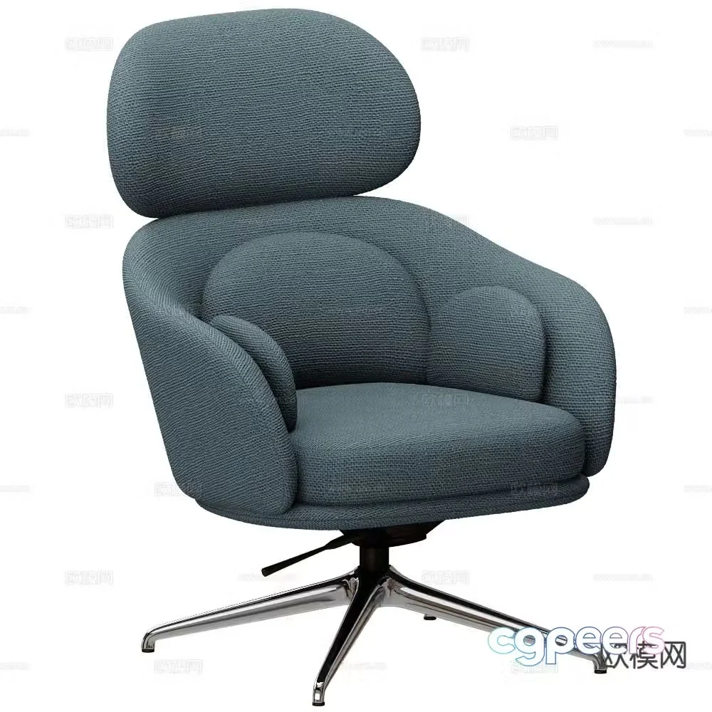 Saba office chair shift chair staff chair 3d model