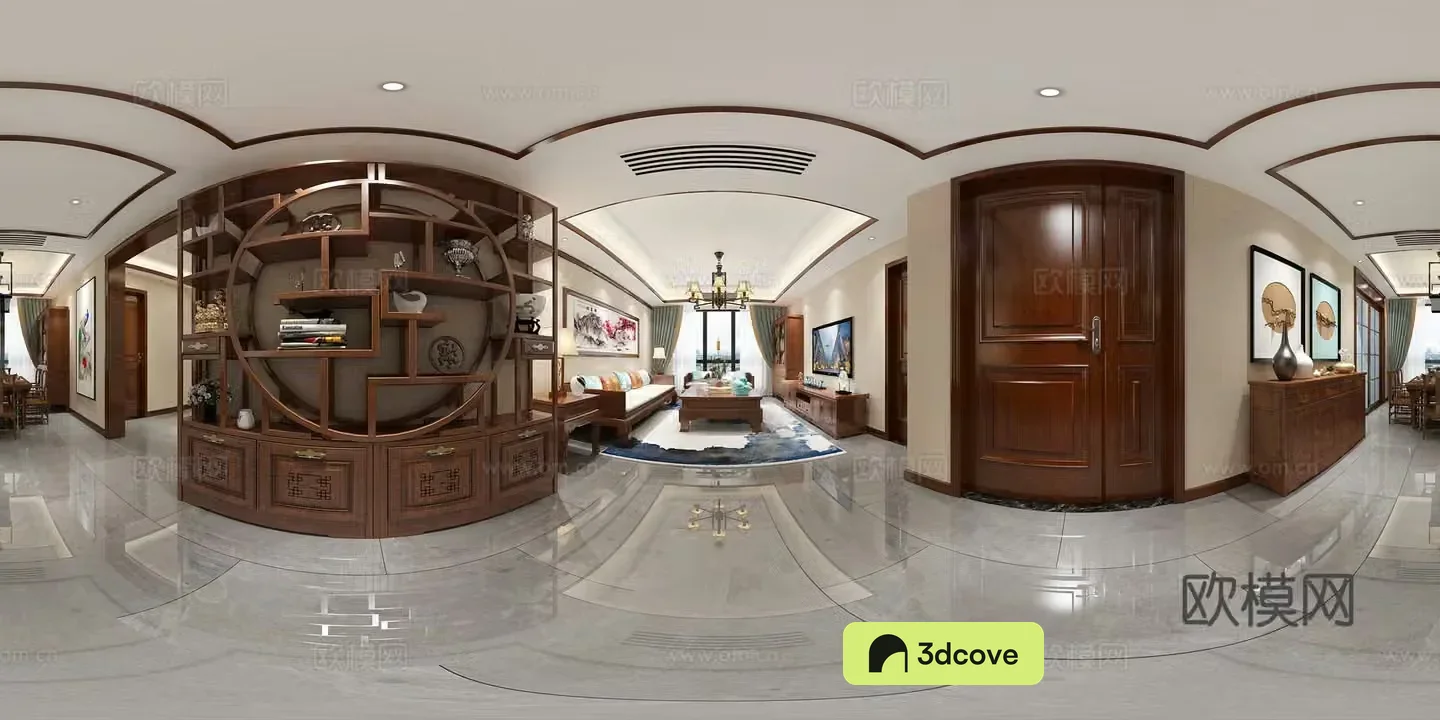 New Chinese restaurant CR panoramic