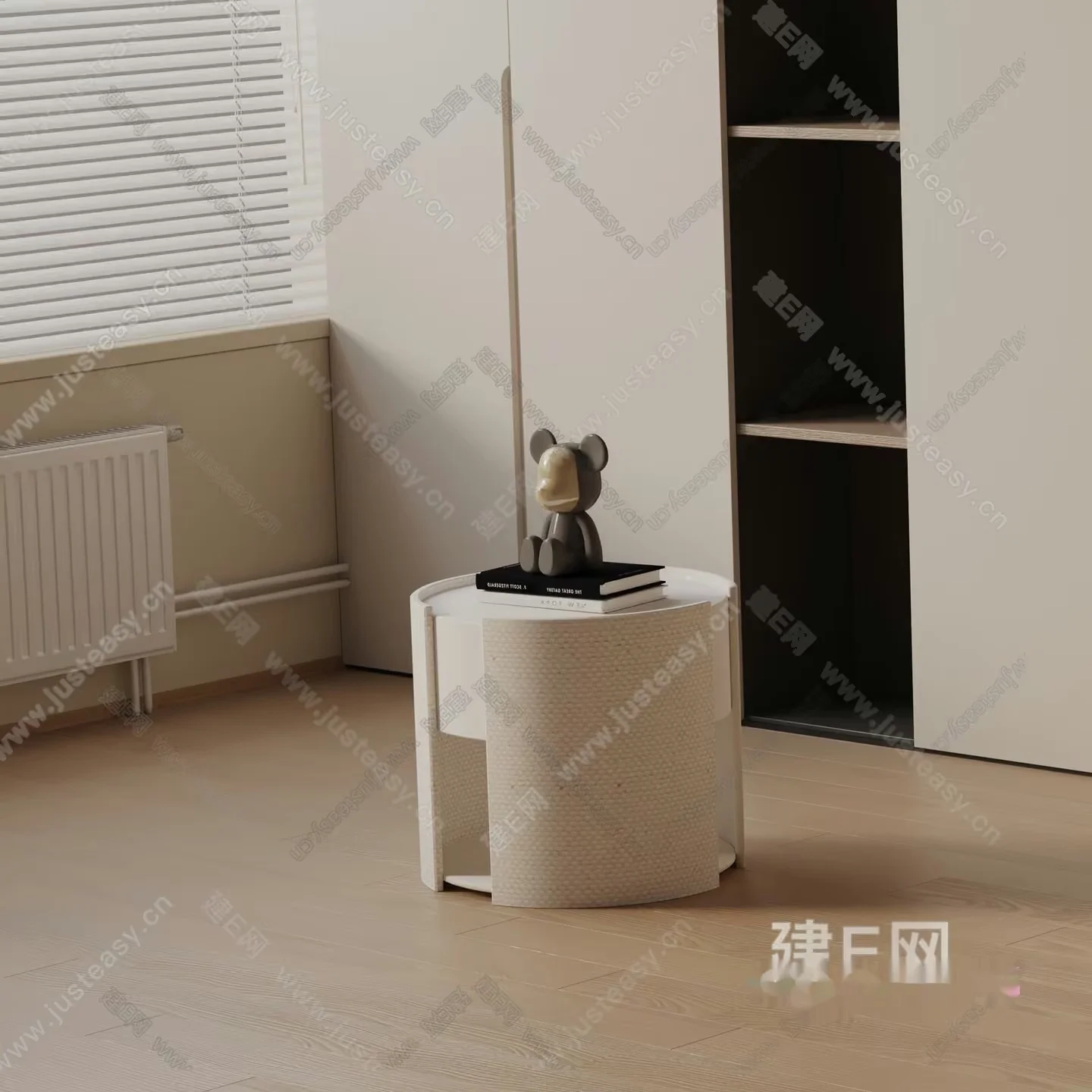 Modern Minimalist Room 3D Model – 8135 – VRAY Render