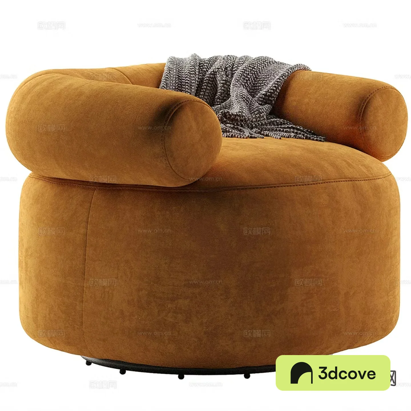 Single sofa armrest sofa