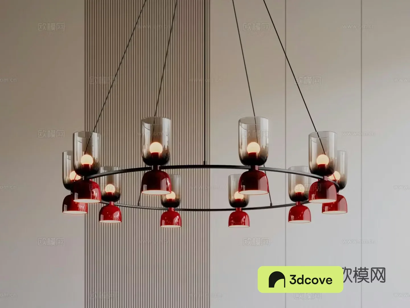 Modern chandelier