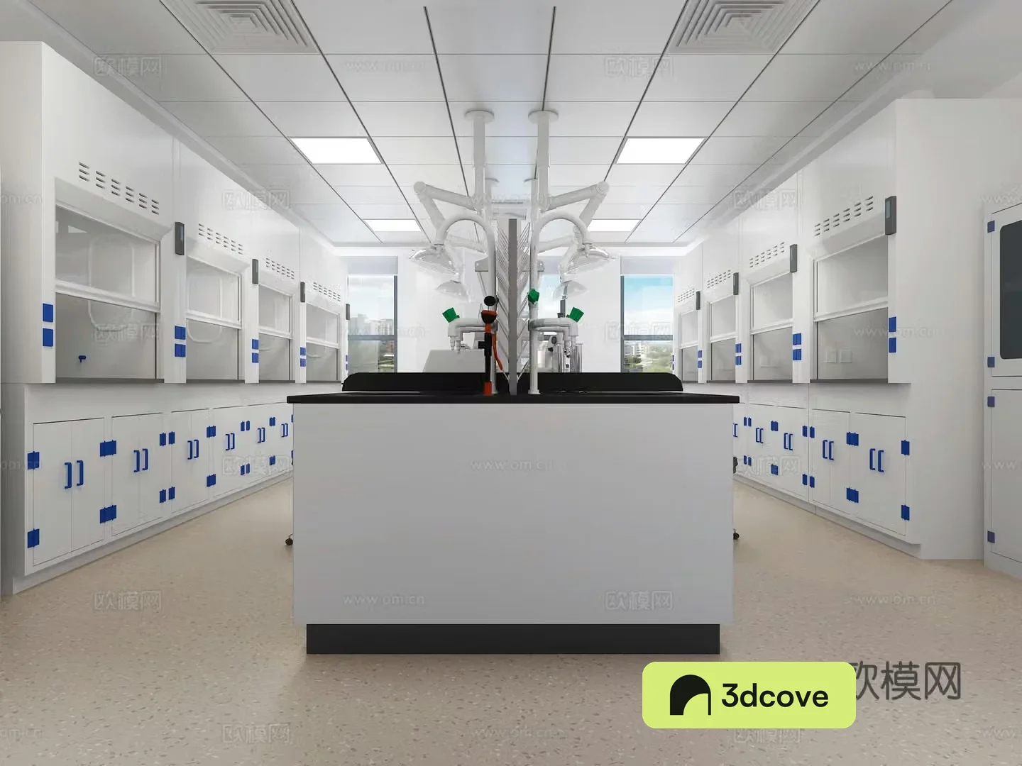 Modern laboratory chemistry laboratory