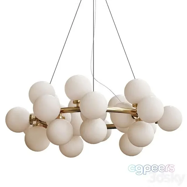 3ds Max Free – New Bubble Modern LED Pendant Lights Lamp