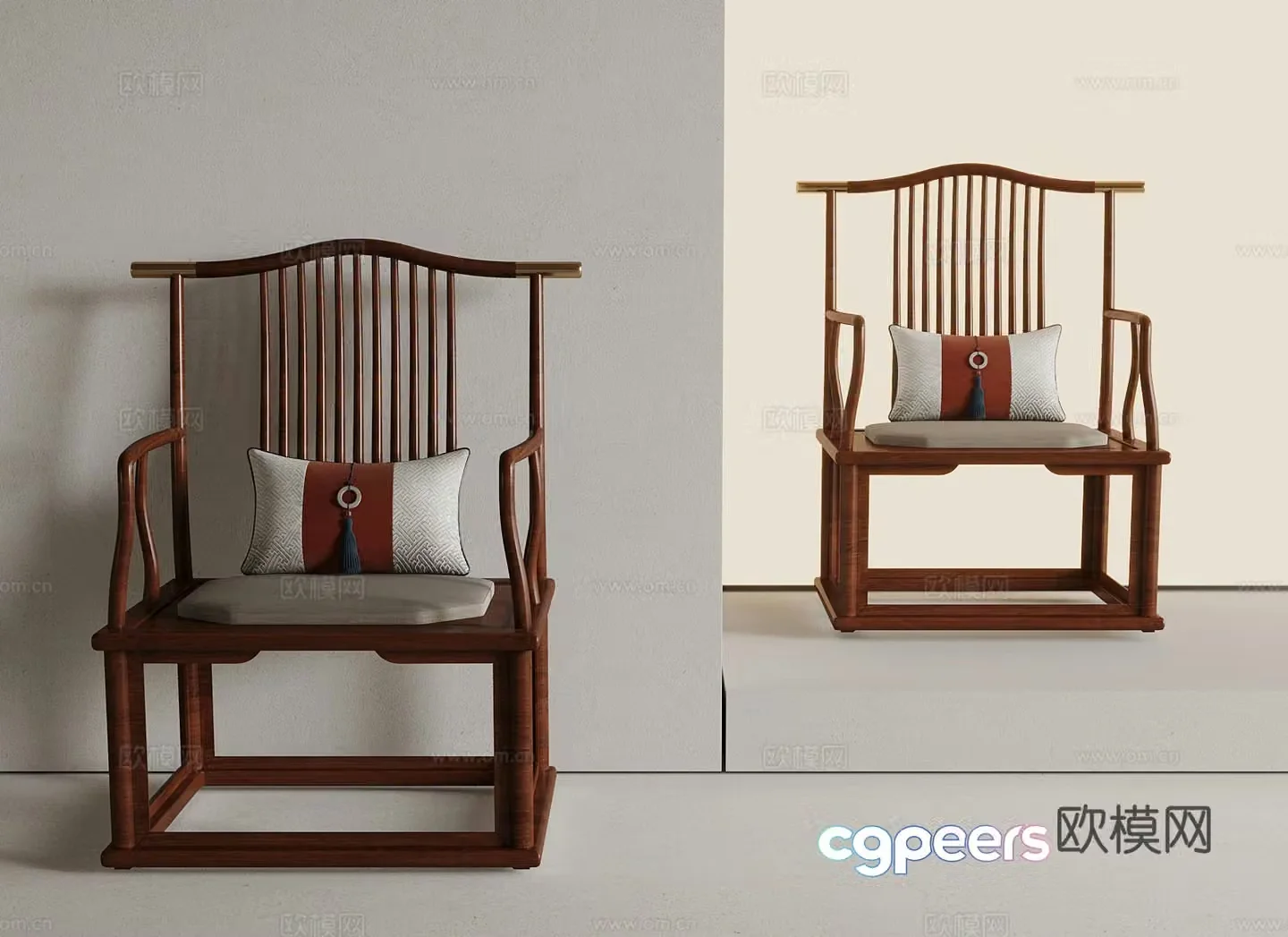 New Chinese chair 3d model