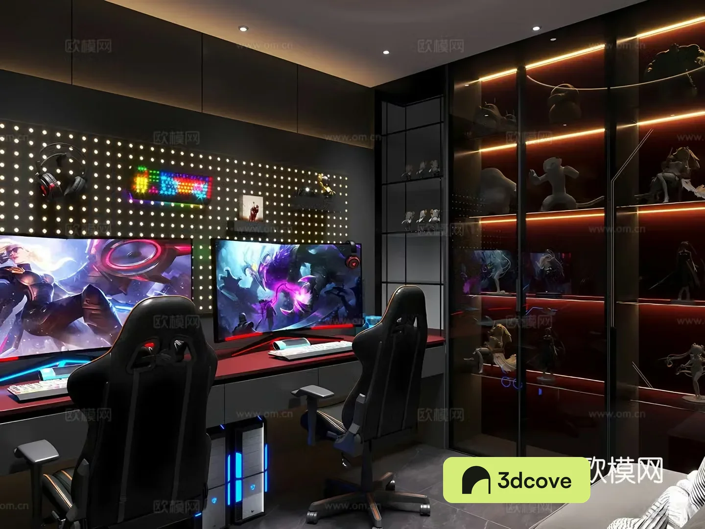 Modern eSports room