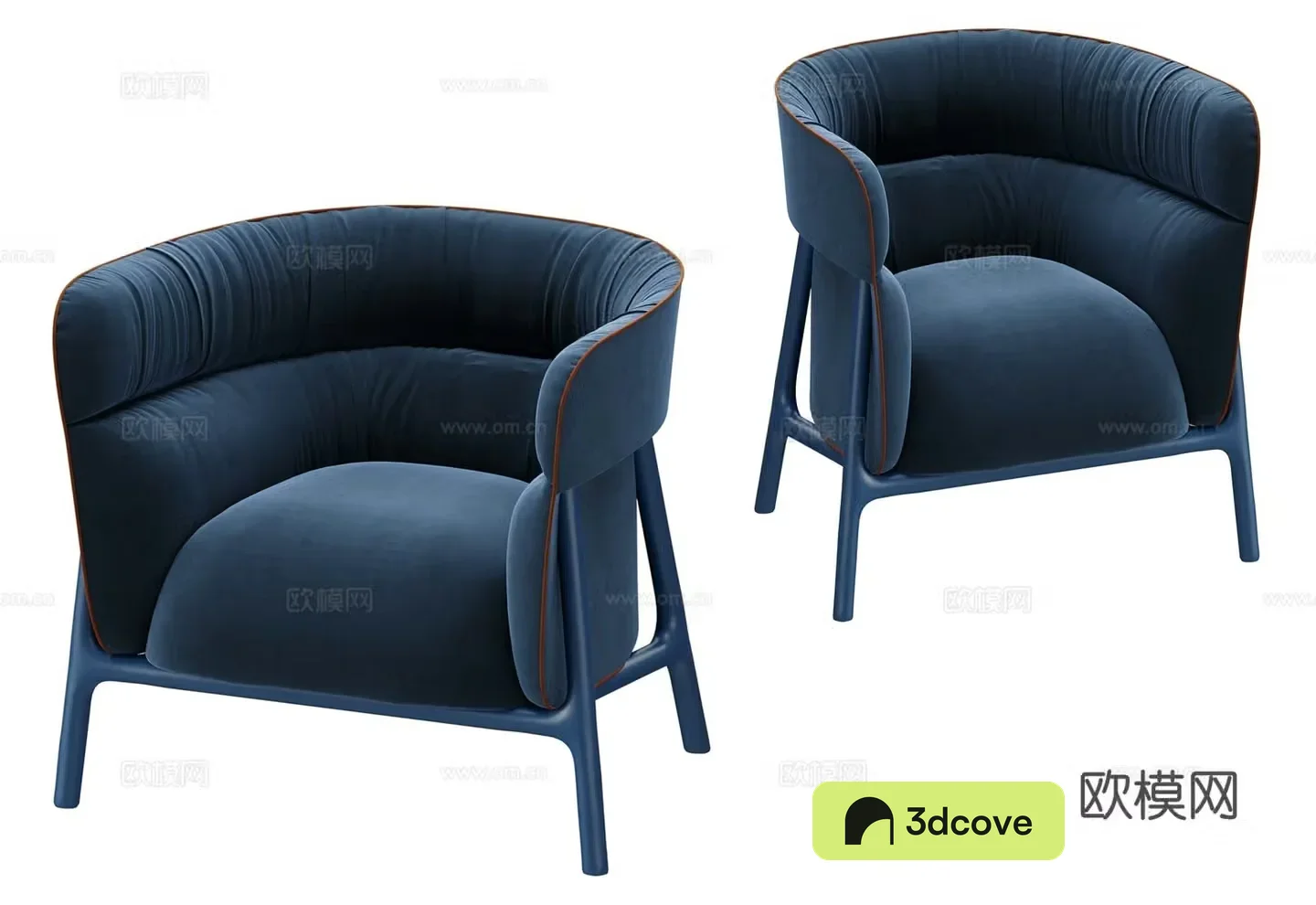 European style leisure chair armchair