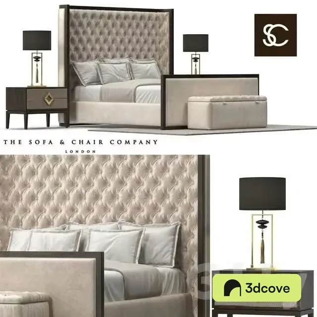 The Sofa & Chair Company Mayfair bed
