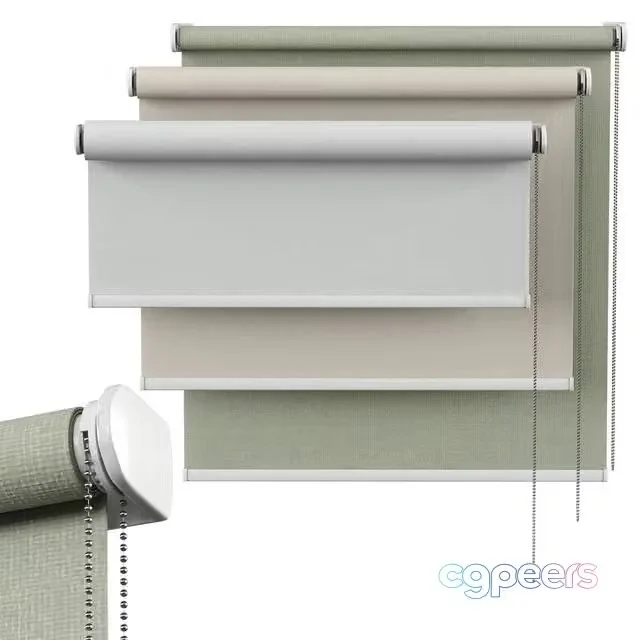 3ds Max Free – Roller Blind 05 English Blinds Gala