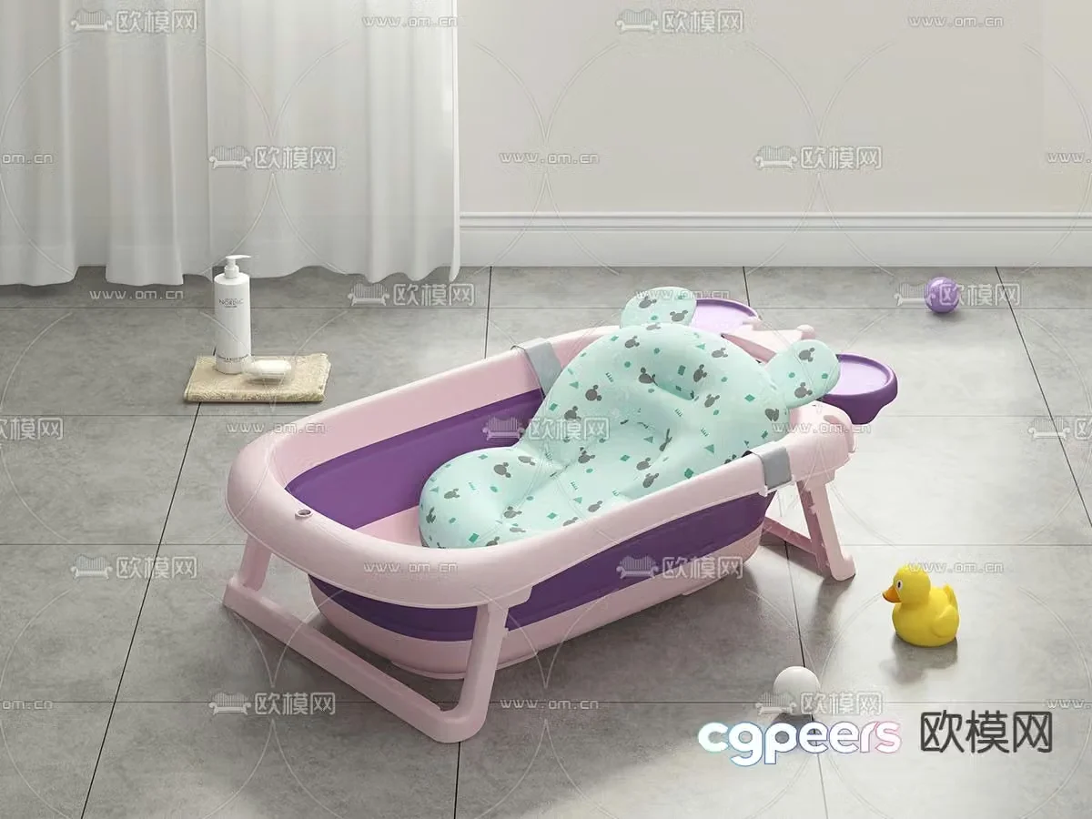 Children’s bathtub bathtub 3d model