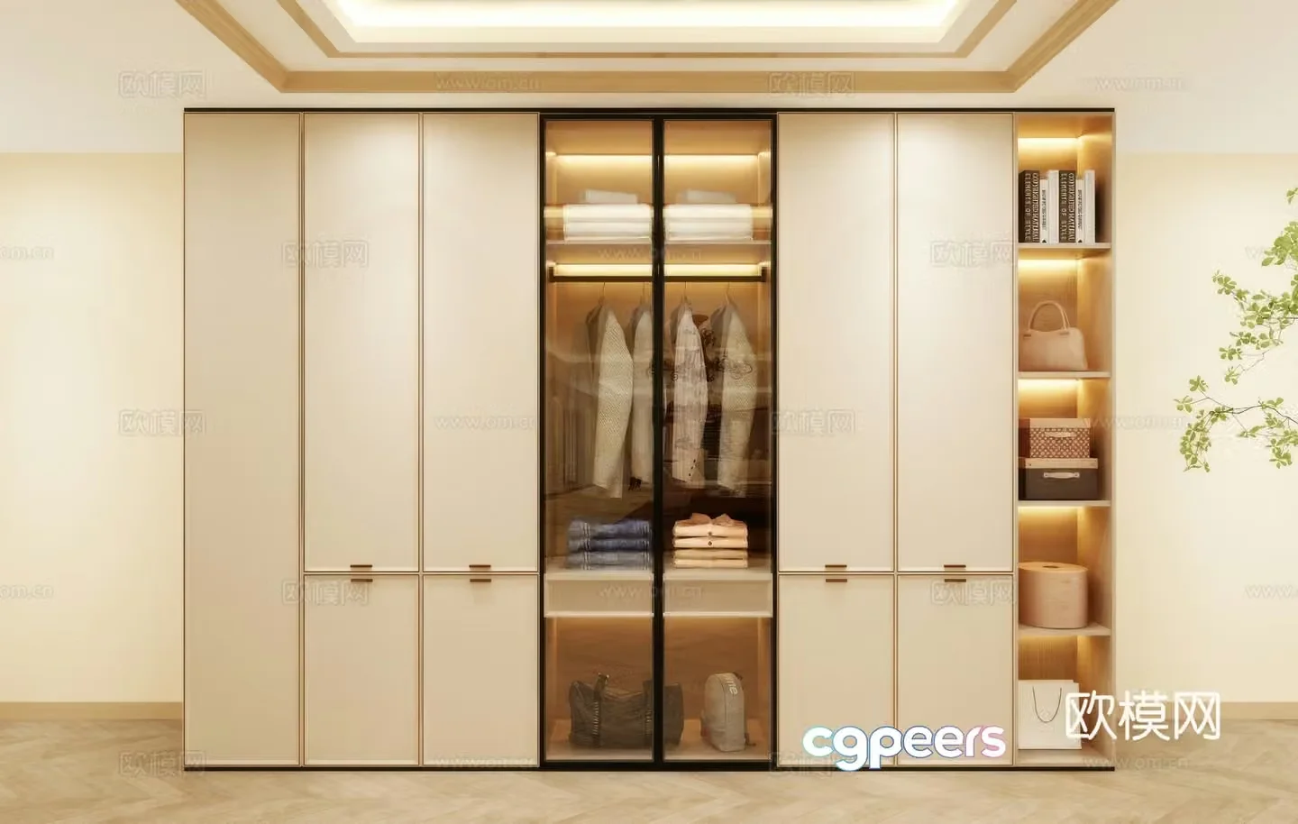 Wardrobe Design Wardrobe Wardrobe Chair Bedroom Wardrobe Hotel Wardrobe 3D Model