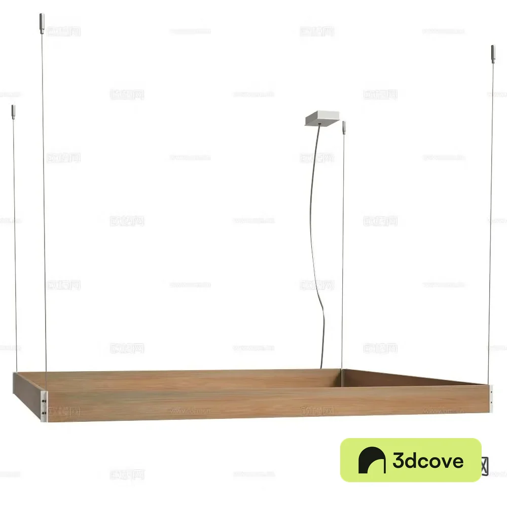 Minimalist chandelier square chandelier