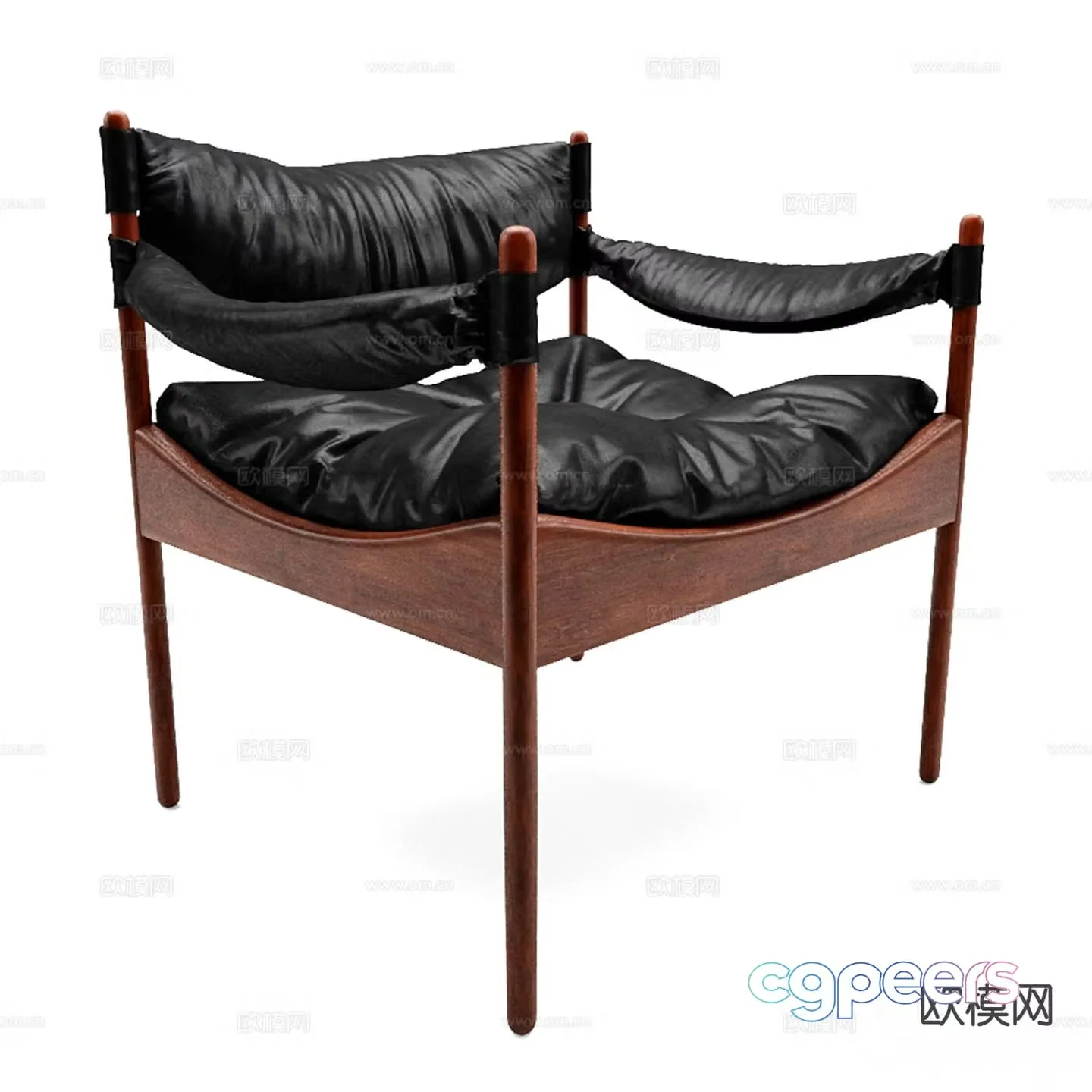 Modern lounge chair 3d model