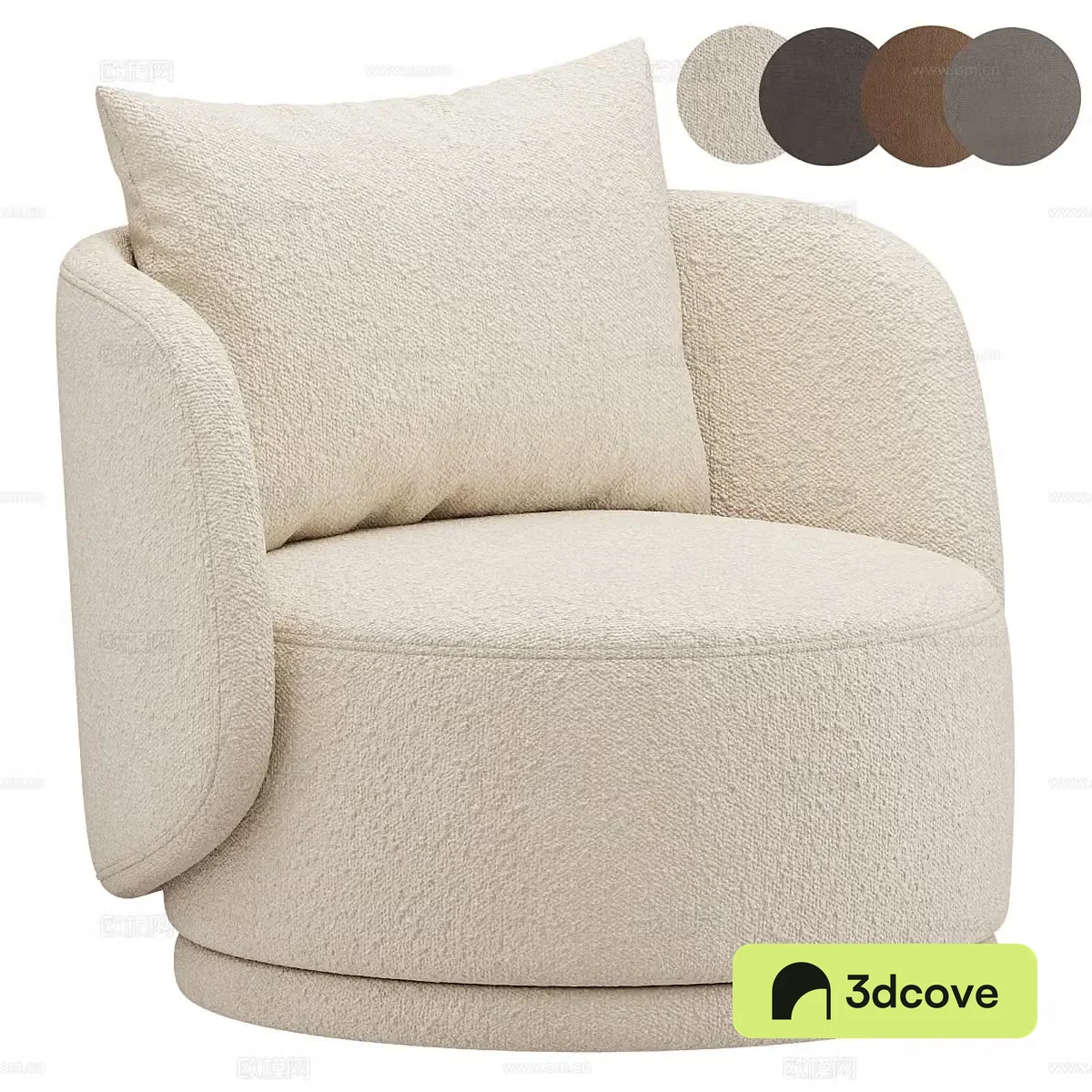 Modern fabric sofa chair