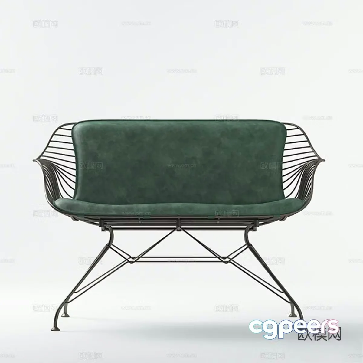 overgaard leisure sofa 3d model