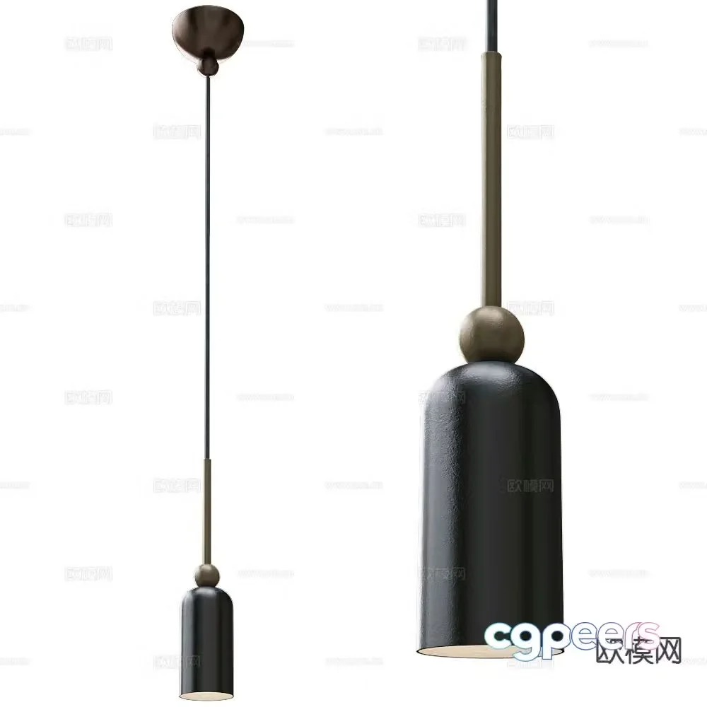 Il Fanale creative chandelier 3d model