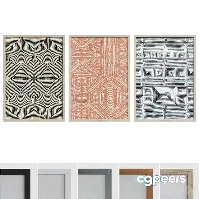 3ds Max Free – Picture Frame Set 977