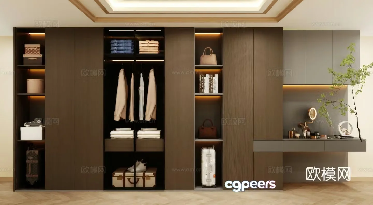 Wardrobe design Wardrobe renderings Wardrobe wardrobe design Wardrobe cabinet 3d model