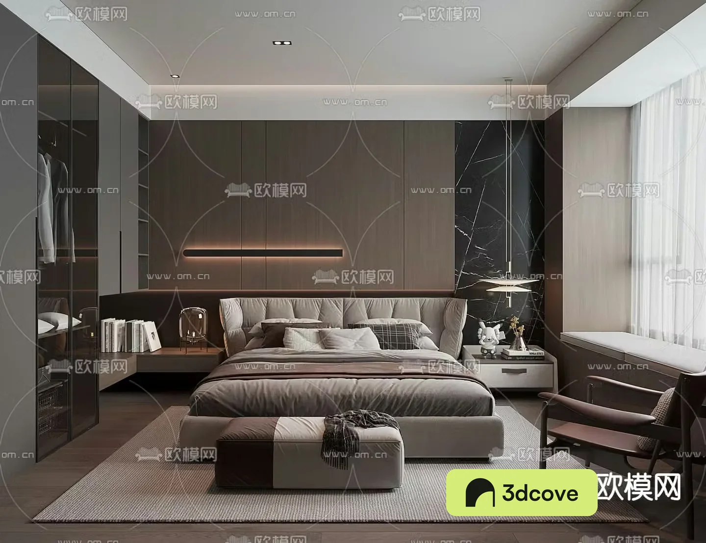 Modern bedroom Master room
