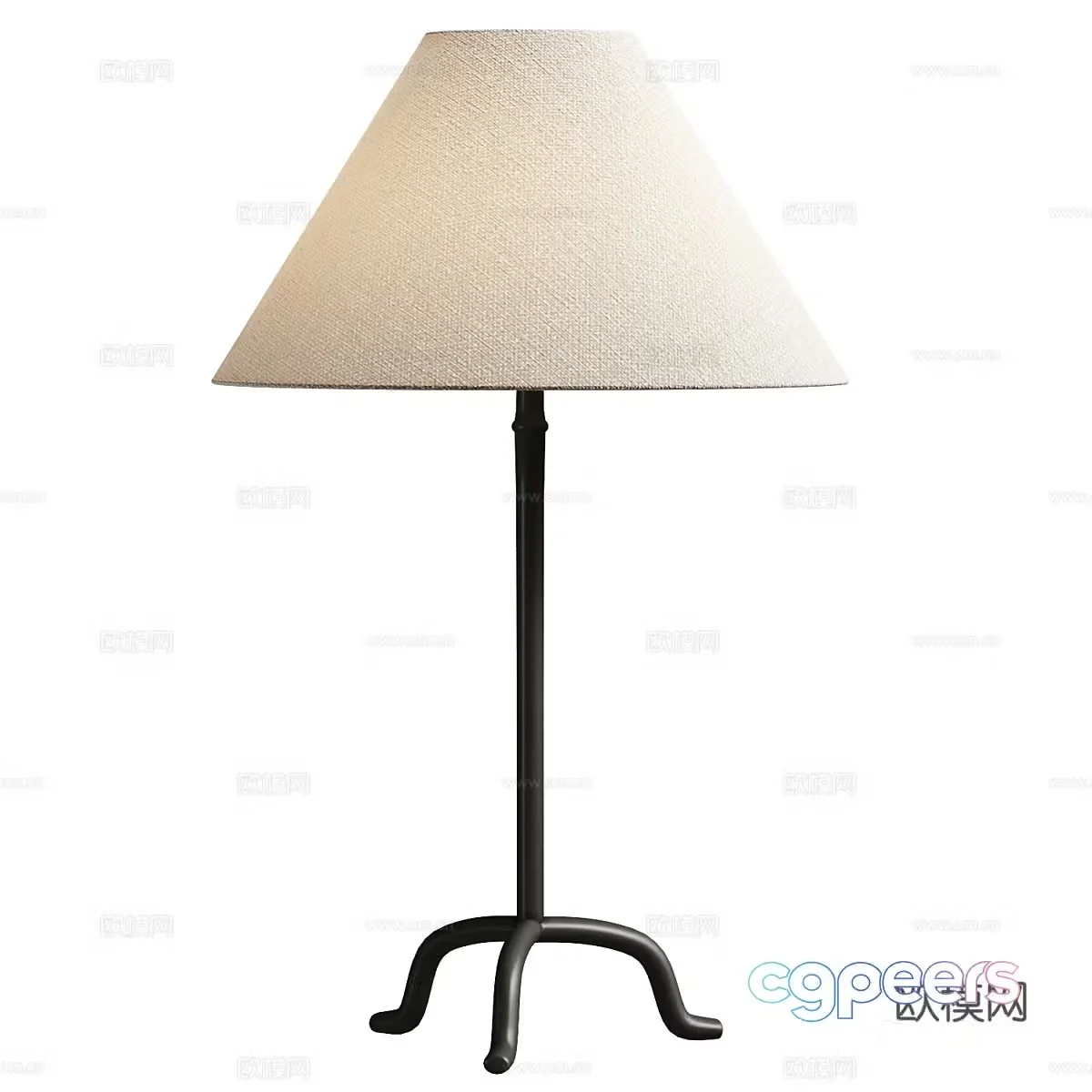 Modern Italian minimalist desk lamp 3D model