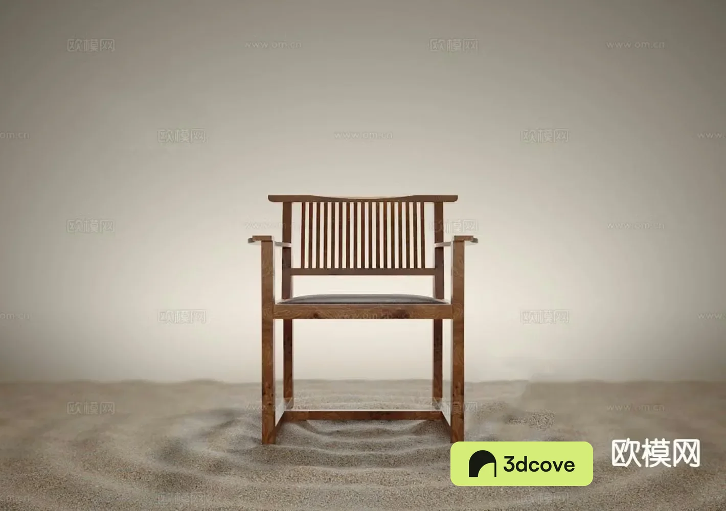 Single chair leisure chair dining chair Taishi chair